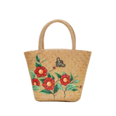 Red Flower Sedge Handbag